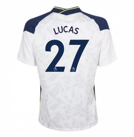 Tottenham Hotspur Home Kit Soccer Jersey LUCAS 27 2020/21